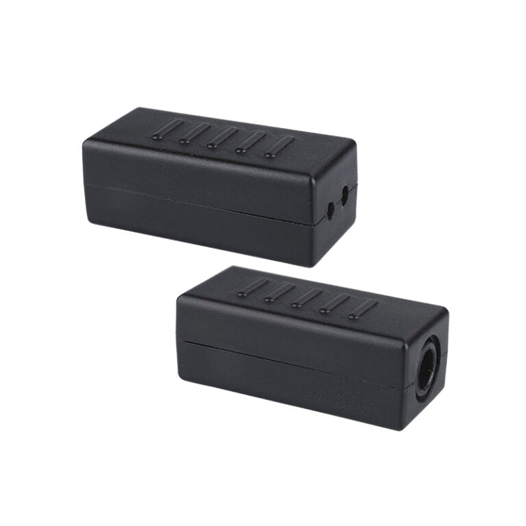 Adapter for 3.5mm mono or stereo jack to electret acoustic earphone 2 pin jack