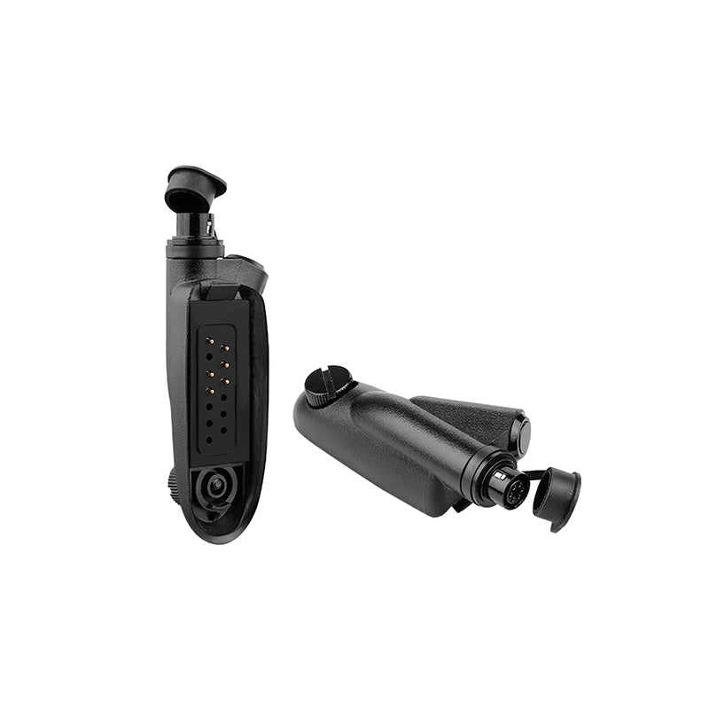 Adapter for Motorola GP328/GP338/GP340 to Hirose 6pin connector with flat PTT