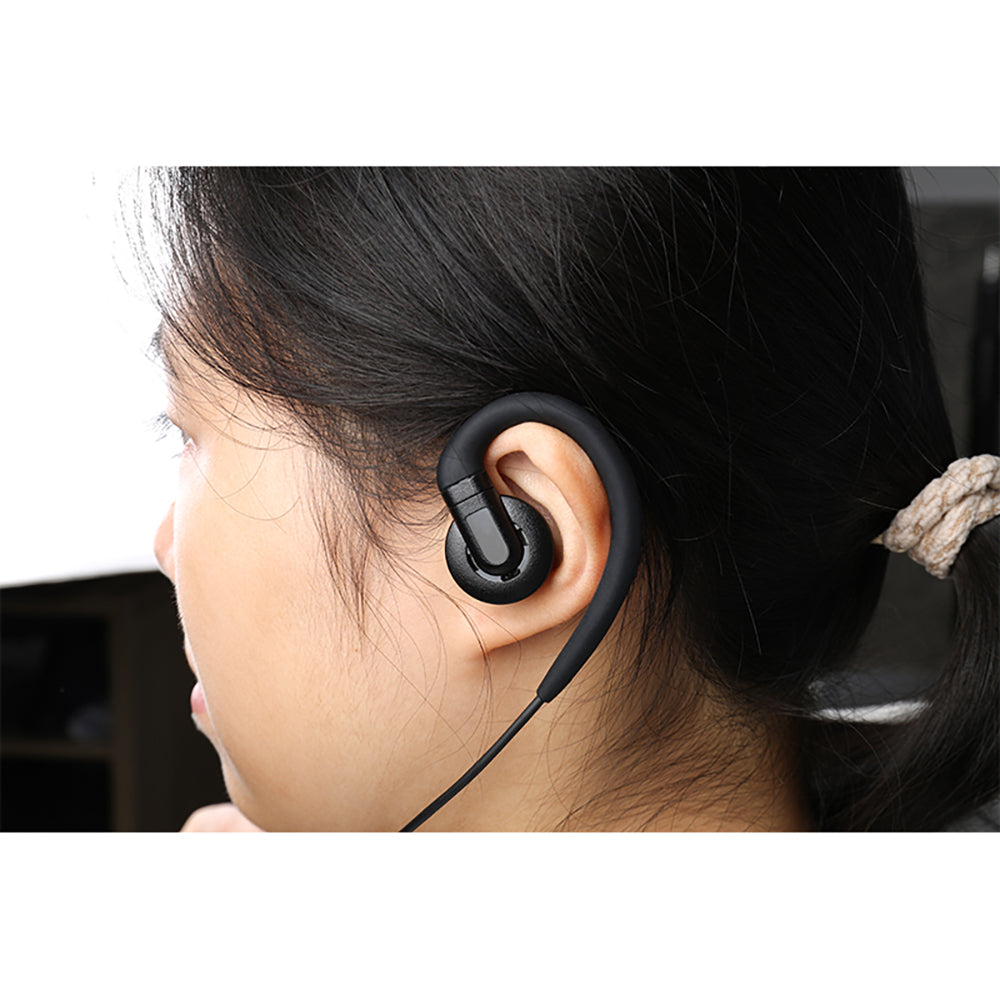 5-Pack 2 Pin C Shape Radio Earpiece Compatible with Kenwood Walkie Talkie