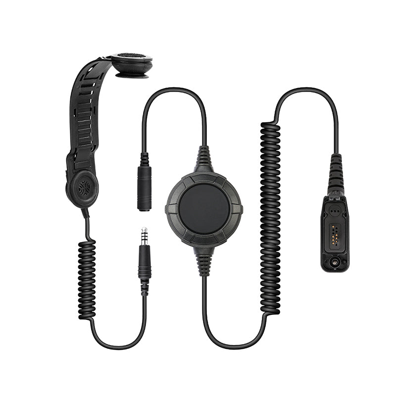 Skull Microphone for Emergency Response