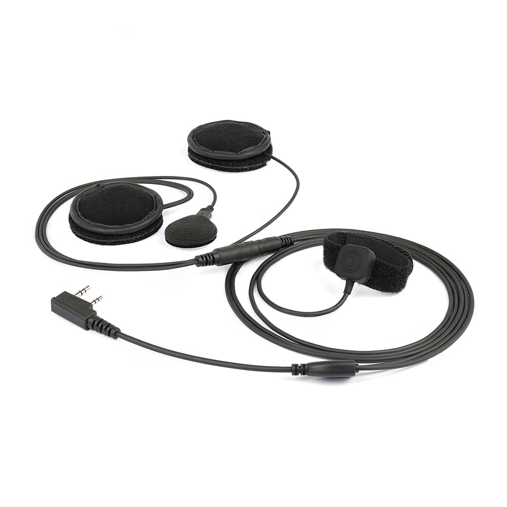 2 PIN Full Face Motorcyle Hedset for Kenwood