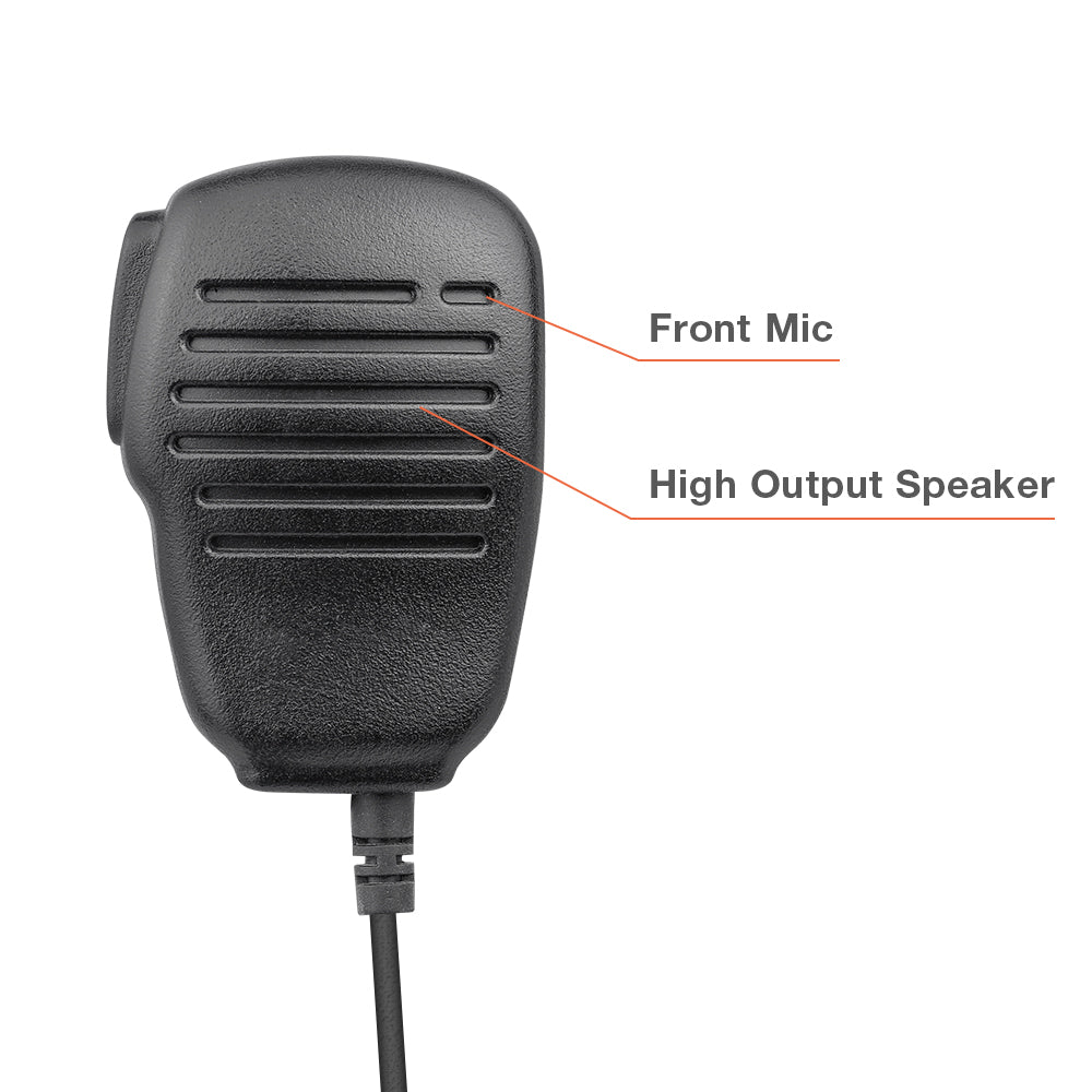 Light Weight Handheld Two Way Radio Speaker mic