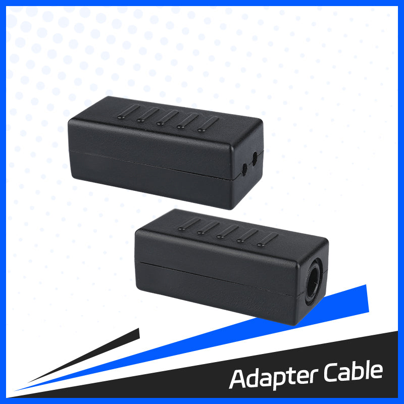 Adapter for 3.5mm mono or stereo jack to electret acoustic earphone 2 pin jack