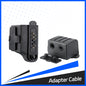 Adapter for Icom IC-F50/F51/F30GS multi pin to Icom 2pin connector