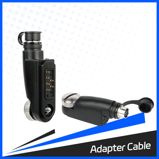 Adapter for Harris XL200P,XL-150/p, XG-100/P,XL-185P/Pi, XL-200/P/Pi, XL-400 to Hirose 6 pin Female