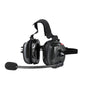 Carbon Fiber Style Behind The Head Two Way Radio Headset