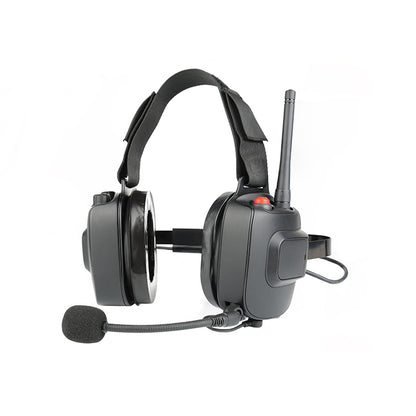 Built-In Two Way Radio Heavy Duty Headset
