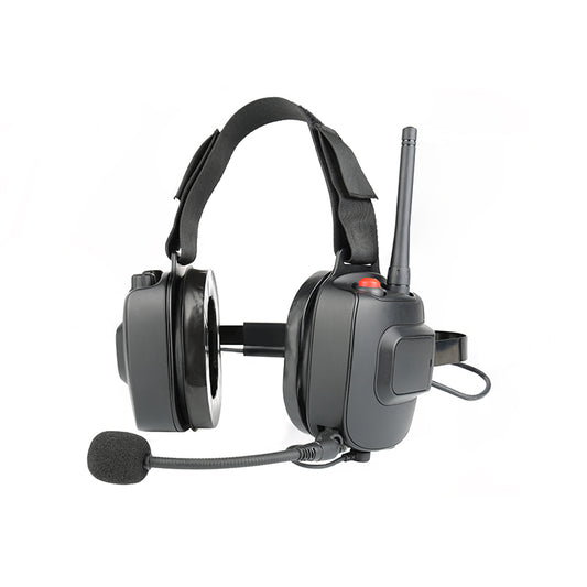 Built-In Two Way Radio Heavy Duty Headset