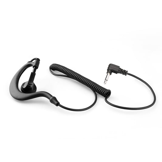 5 Pack 3.5mm Listen Only Earpiece for Speaker Mic of Motorola, Kenwood Radios