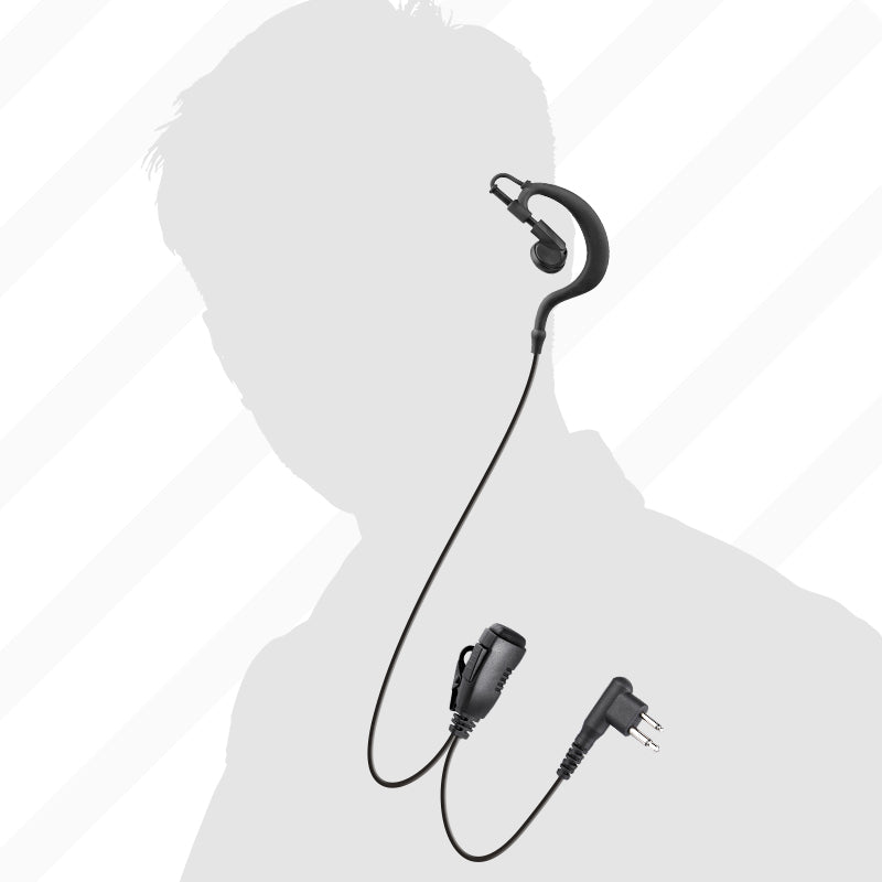 5-Pack 2 pin Walkie Talkie Earpiece Compatible with Motorola Radios