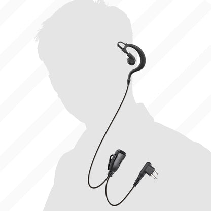 5-Pack 2 pin Walkie Talkie Earpiece Compatible with Motorola Radios