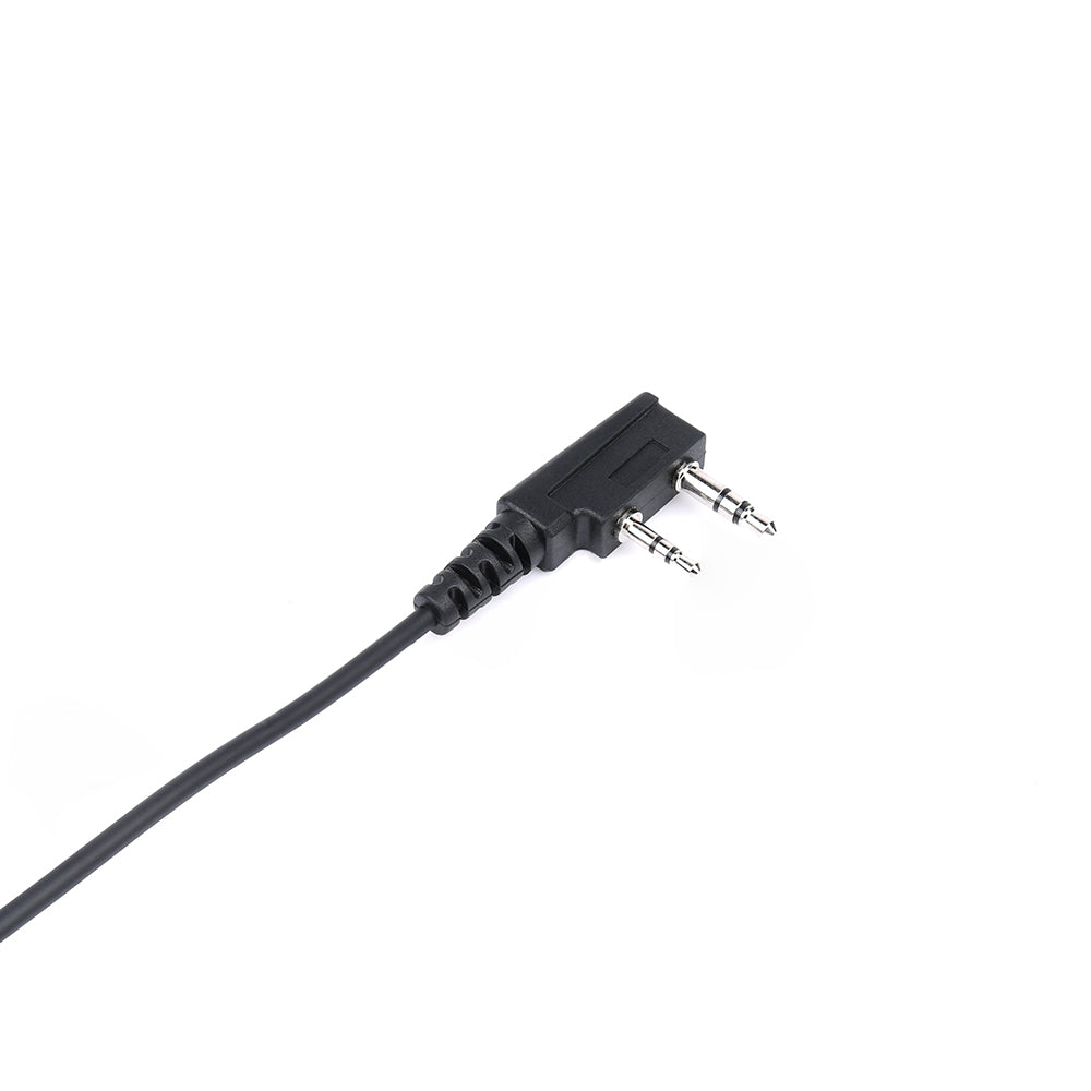 5 Pack 2 Pin C Shape Radio Earpiece Compatible with Kenwood Walkie Talkie