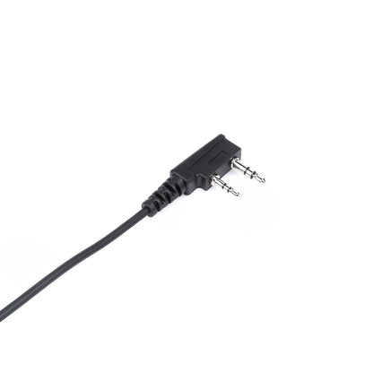 5 Pack 2 Pin C Shape Radio Earpiece Compatible with Kenwood Walkie Talkie