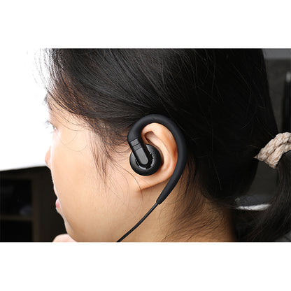 5 Pack 2 Pin C Shape Radio Earpiece Compatible with Kenwood Walkie Talkie