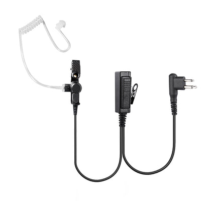 5 Pack Acoustic Tube Radio Earpiece for Motorola Walkie Talkie