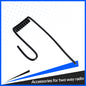 100 Pack Black Acoustic Tube