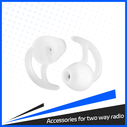 100 Pack Silicone Earbuds, Medium