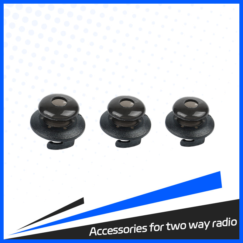 100 Pack Soft Rubber Ear Buds for E-34