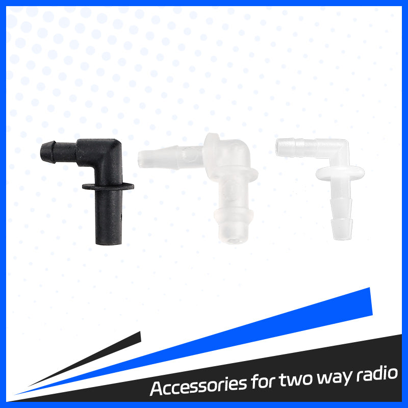 100 Pack Elbows for Acoustic Ear Tubes