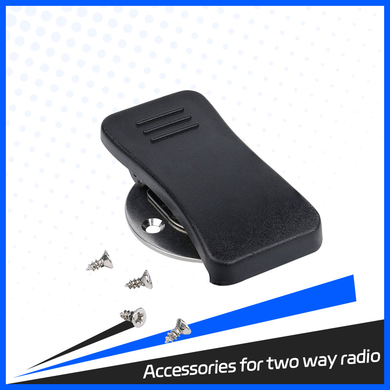 Replacement Swivel Speaker Mic Clip 10 Pack