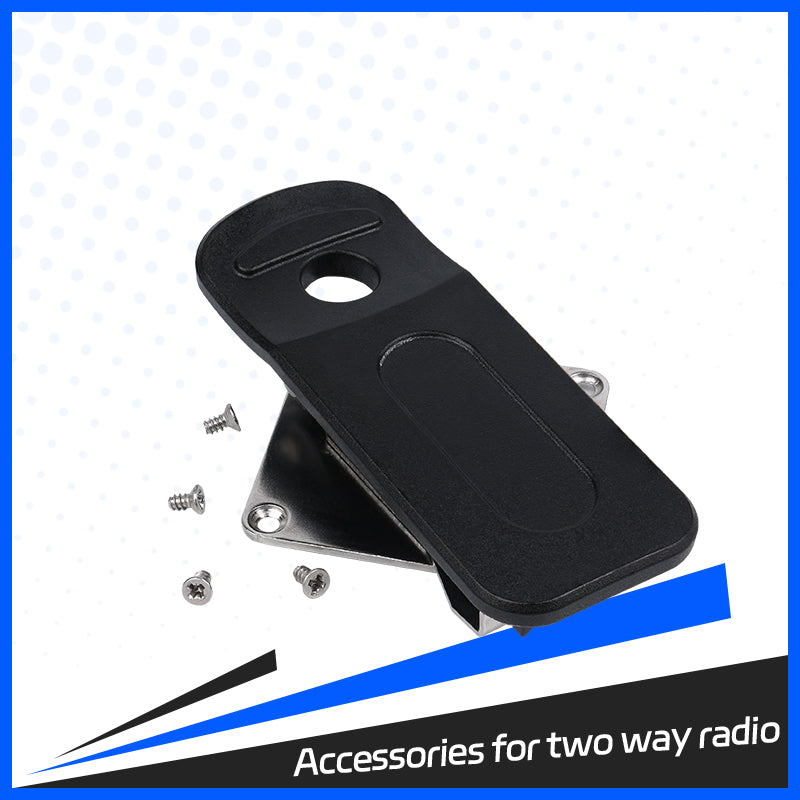 10 Pack Replacement Swivel Speaker Mic Clip