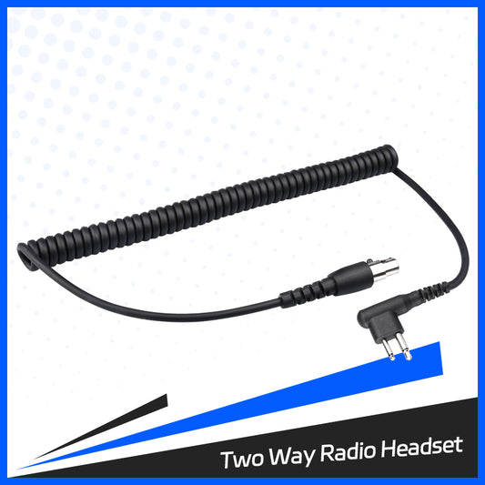 Replacement Cable for Heavy Duty Headset for Motorola Radios