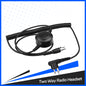 Replacement Cable with Large PTT for Heavy Duty Headset for Motorola Radios