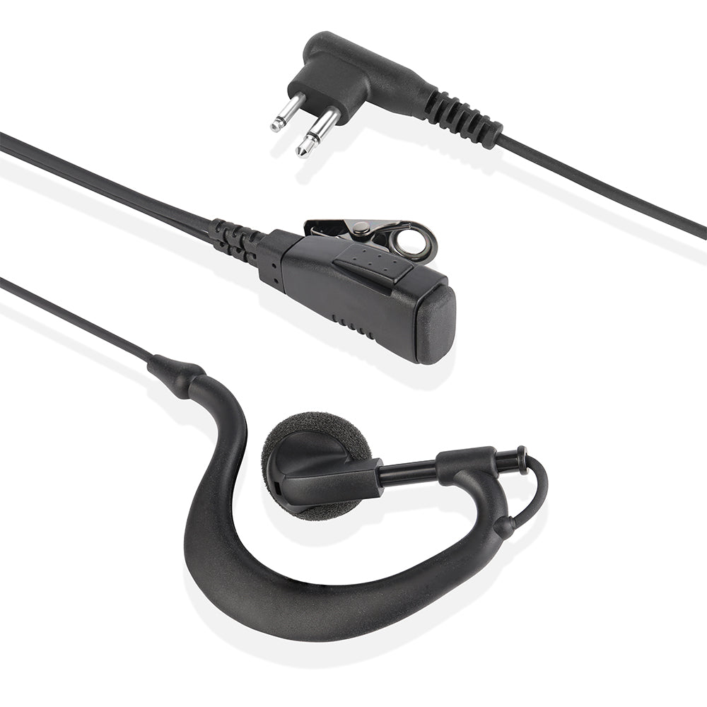 5 Pack 2 pin Walkie Talkie Earpiece Compatible with Motorola Radios