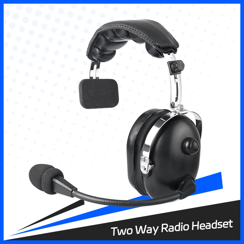 Single Earmuff Noise Cancelling Headset