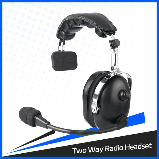 Single Earmuff Noise Cancelling Headset