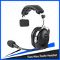 Single Earmuff Noise Cancelling Headset