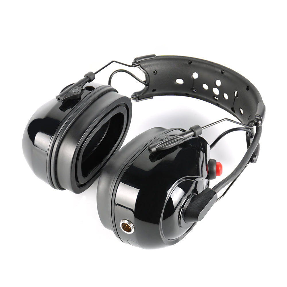 Over the Head Style Racing Radio TPE Headband Headset