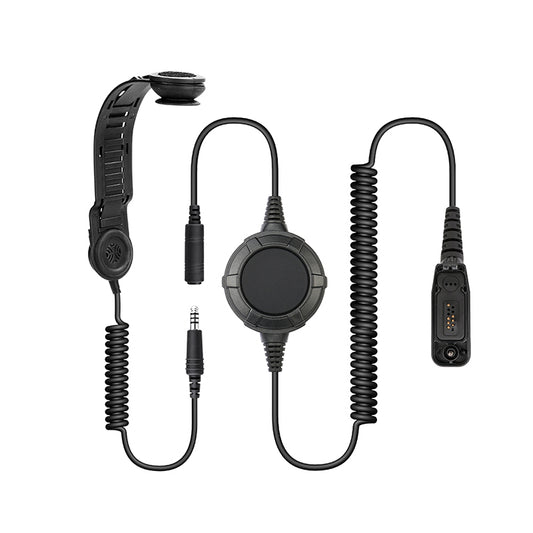 Skull Microphone for Emergency Response