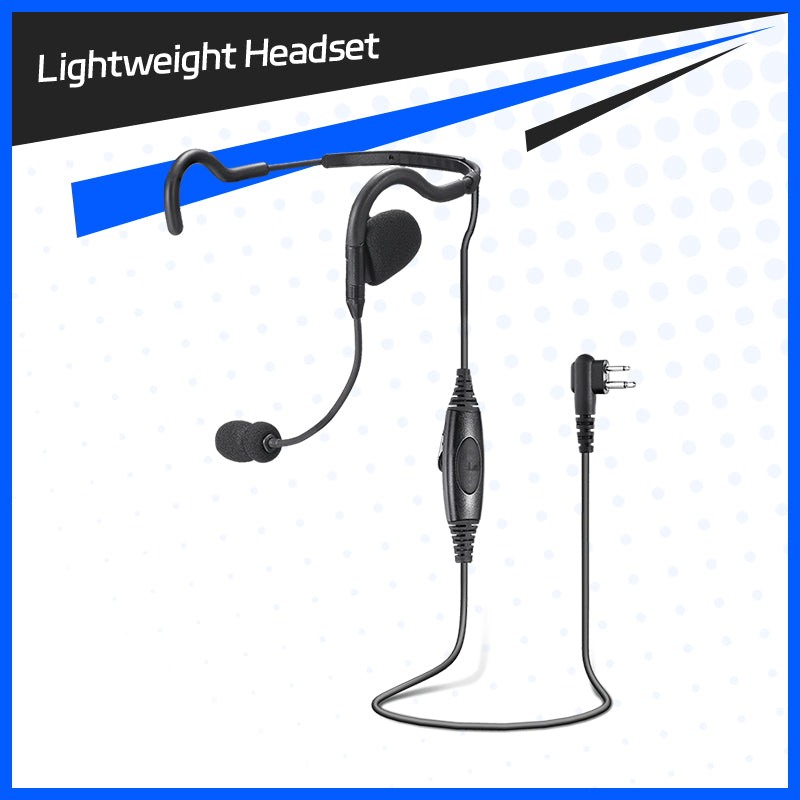 Lightweight Tactical Headphones, Behind the Head Headset
