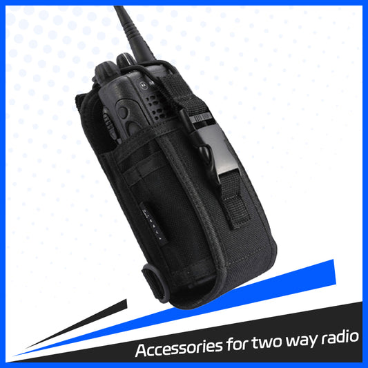 Tactical MOLLE Radio Pouch with Shoulder Strap for Radios