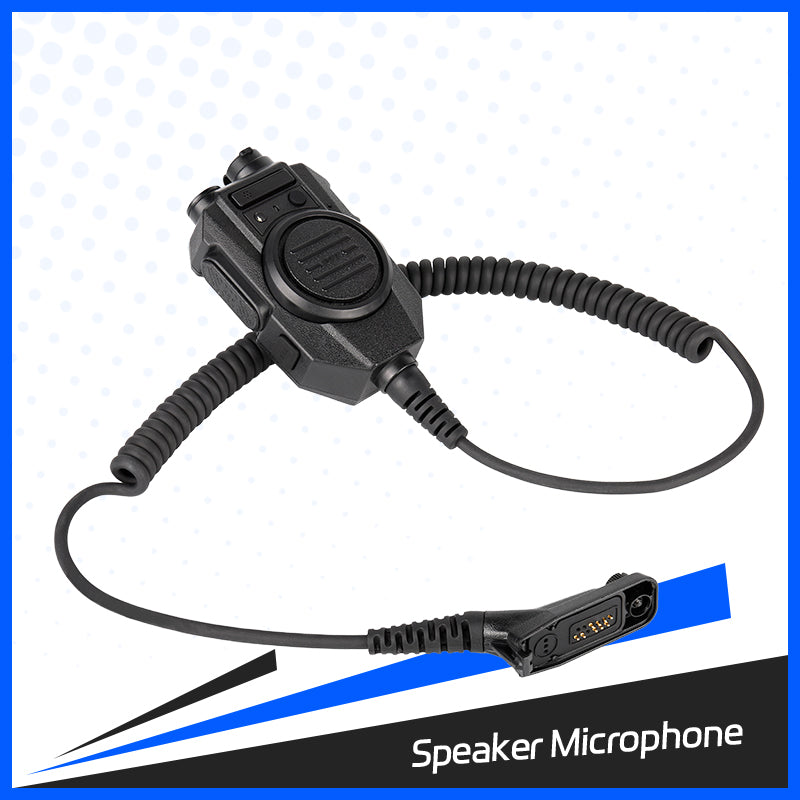IP67 Waterproof Heavy Duty Remote Speaker Microphone