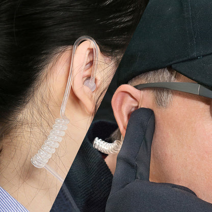 5 Pack 2 Pin Surveillance Kit Earpiece for Motorola Radios